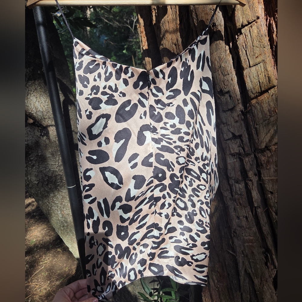 Alexandre‎ Vauthier Silk Leopard Print Pencil Skirt - Picture 6 of 8
